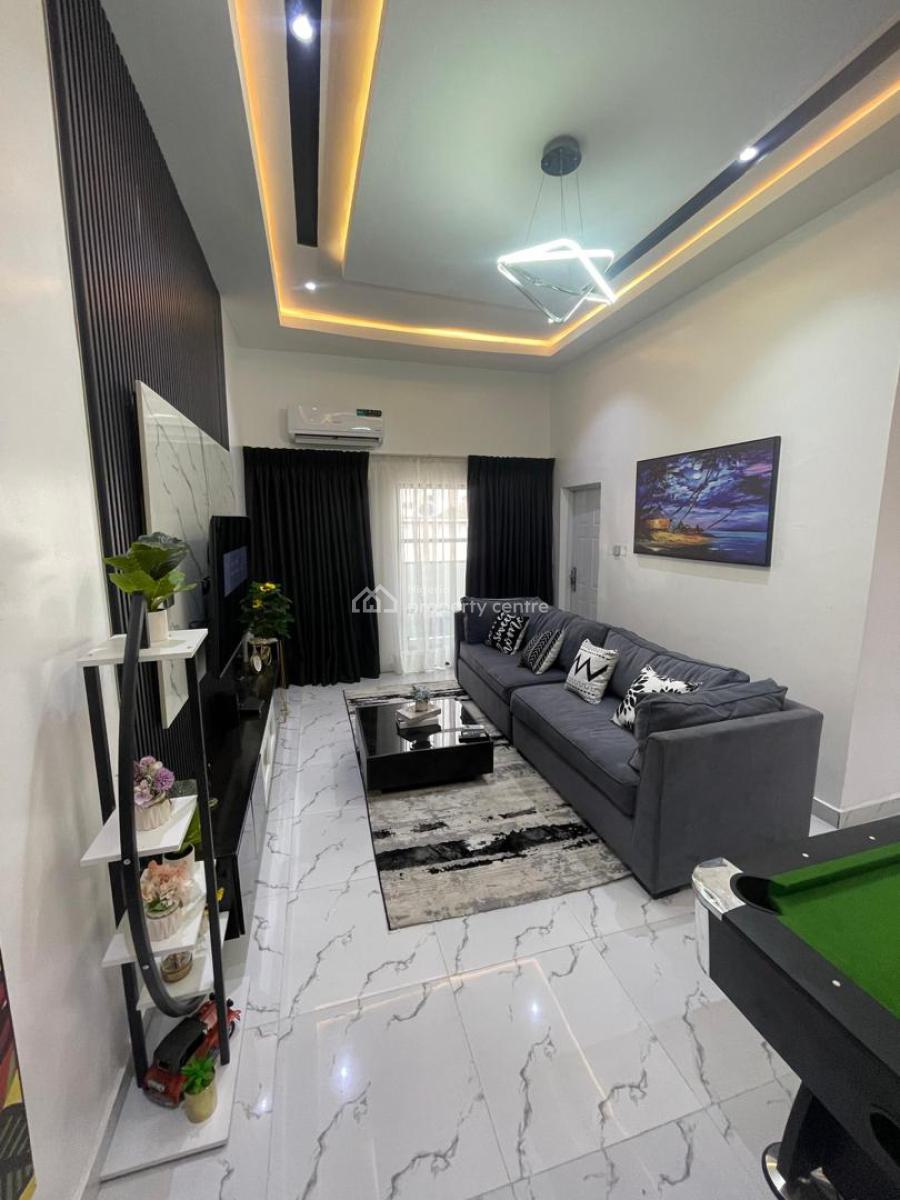 Well Maintained and Fully Furnished 2 Bedroom Flat Upstairs, Ologolo, Lekki, Lagos, Flat / Apartment for Rent