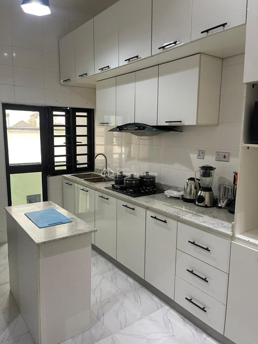 Well Maintained and Fully Furnished 2 Bedroom Flat Upstairs, Ologolo, Lekki, Lagos, Flat / Apartment for Rent