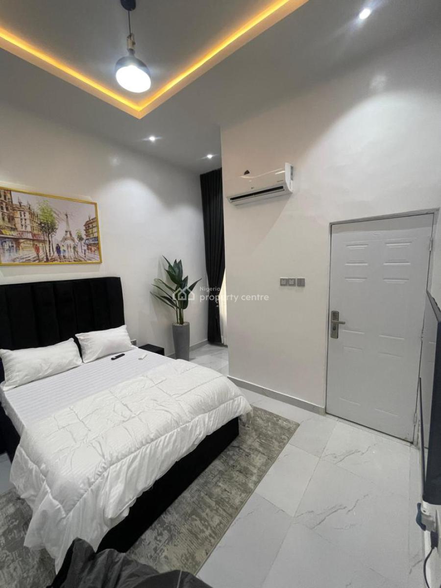 Well Maintained and Fully Furnished 2 Bedroom Flat Upstairs, Ologolo, Lekki, Lagos, Flat / Apartment for Rent