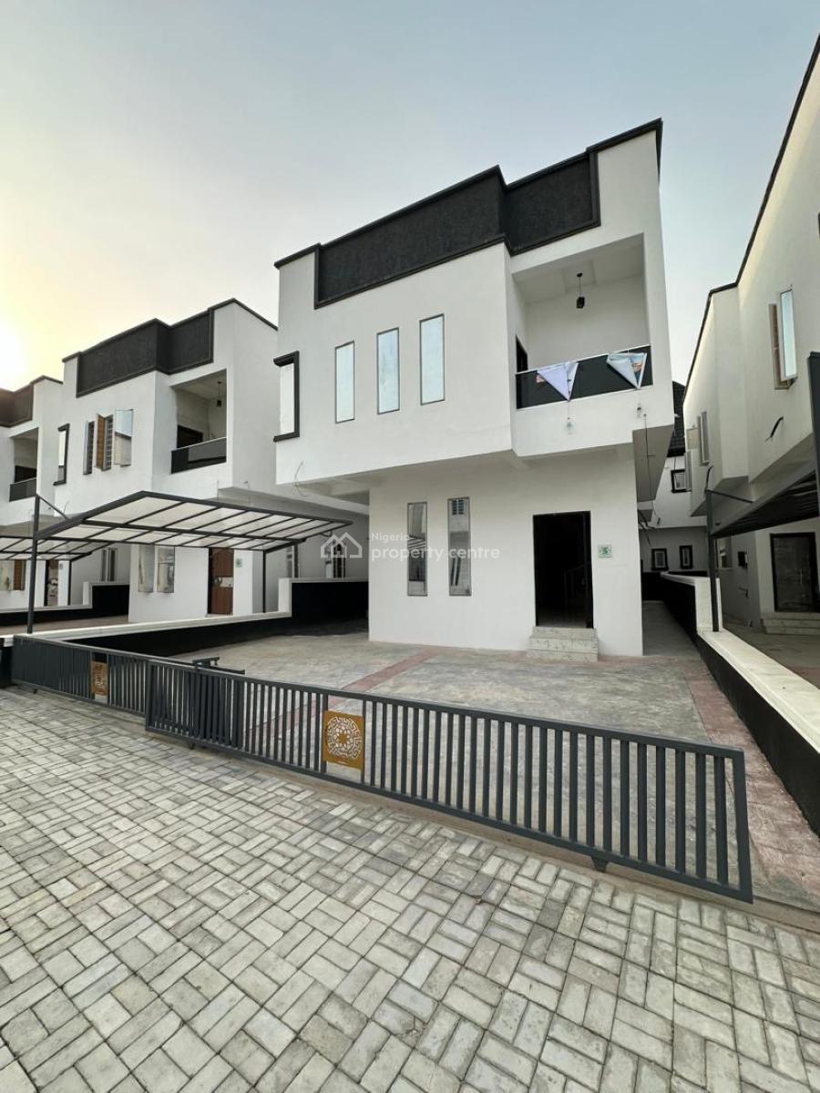 4 Bedroom Fully Detached Duplex with a Bq Available with Quality Facil, Ikota Lekki Lagos, Lekki, Lagos, Detached Duplex for Rent