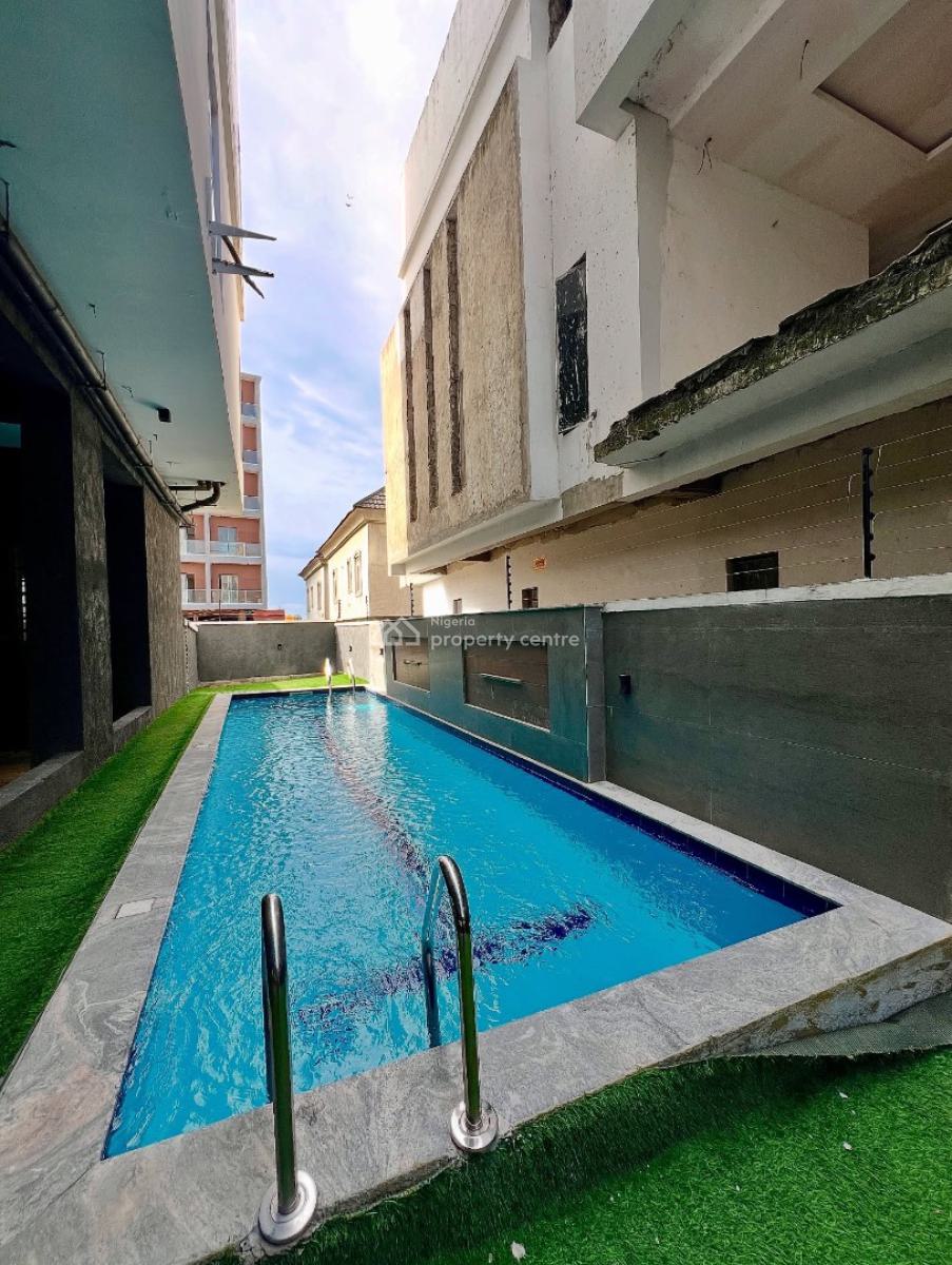 Fully Serviced 2 Bedroom Apartment with a Swimming Pool, Ikate, Lekki, Lagos, Block of Flats for Sale