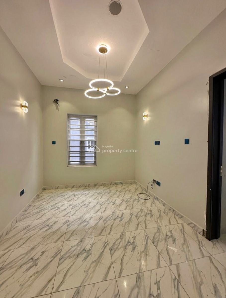 Well Built Self Serviced 4 Bedroom Terrace Duplex with Bq, Osapa, Lekki, Lagos, Semi-detached Duplex for Rent