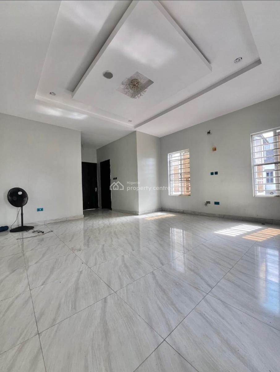 Well Built Self Serviced 4 Bedroom Terrace Duplex with Bq, Osapa, Lekki, Lagos, Semi-detached Duplex for Rent