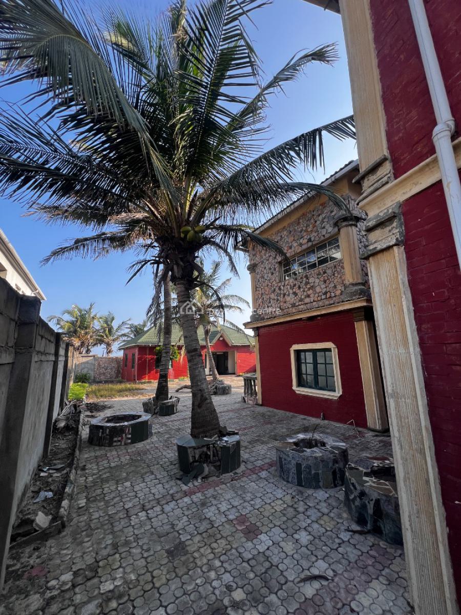 Beach House Available at Okun Ajah Close to Atican Beach on a 2 Plots, By Atican Road, Okun-ajah, Ajah, Lagos, Detached Duplex for Sale