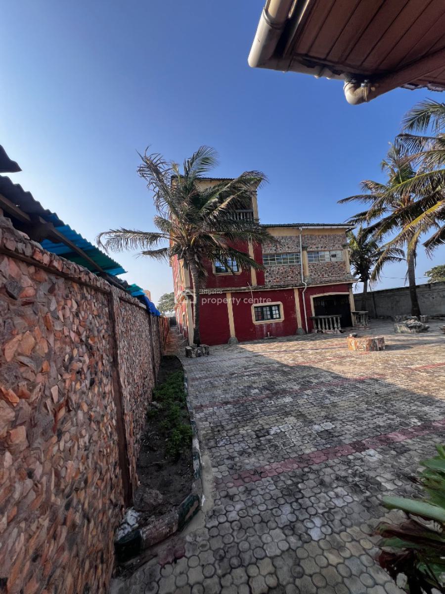 Beach House Available at Okun Ajah Close to Atican Beach on a 2 Plots, By Atican Road, Okun-ajah, Ajah, Lagos, Detached Duplex for Sale