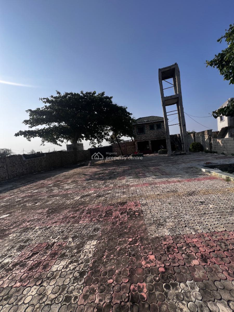 Beach House Available at Okun Ajah Close to Atican Beach on a 2 Plots, By Atican Road, Okun-ajah, Ajah, Lagos, Detached Duplex for Sale