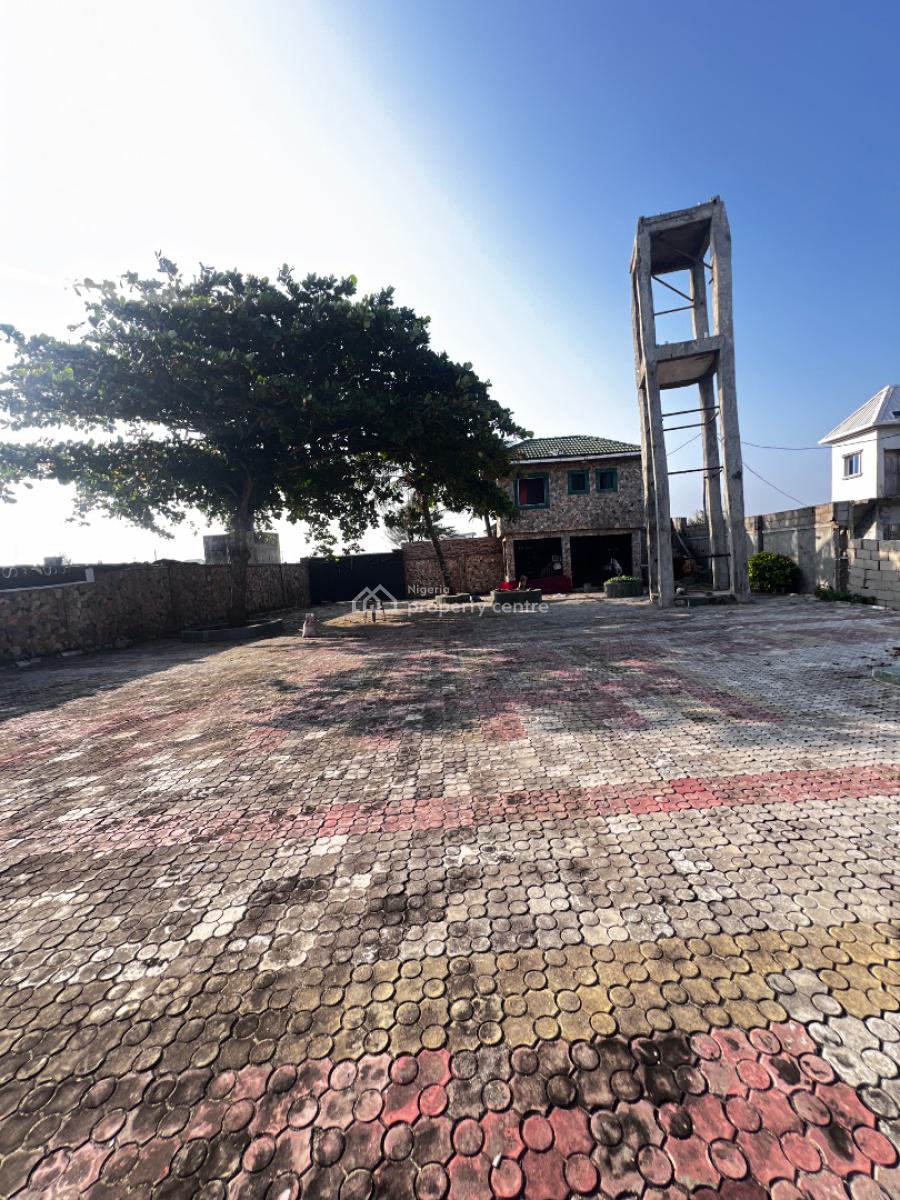 Beach House Available at Okun Ajah Close to Atican Beach on a 2 Plots, By Atican Road, Okun-ajah, Ajah, Lagos, Detached Duplex for Sale
