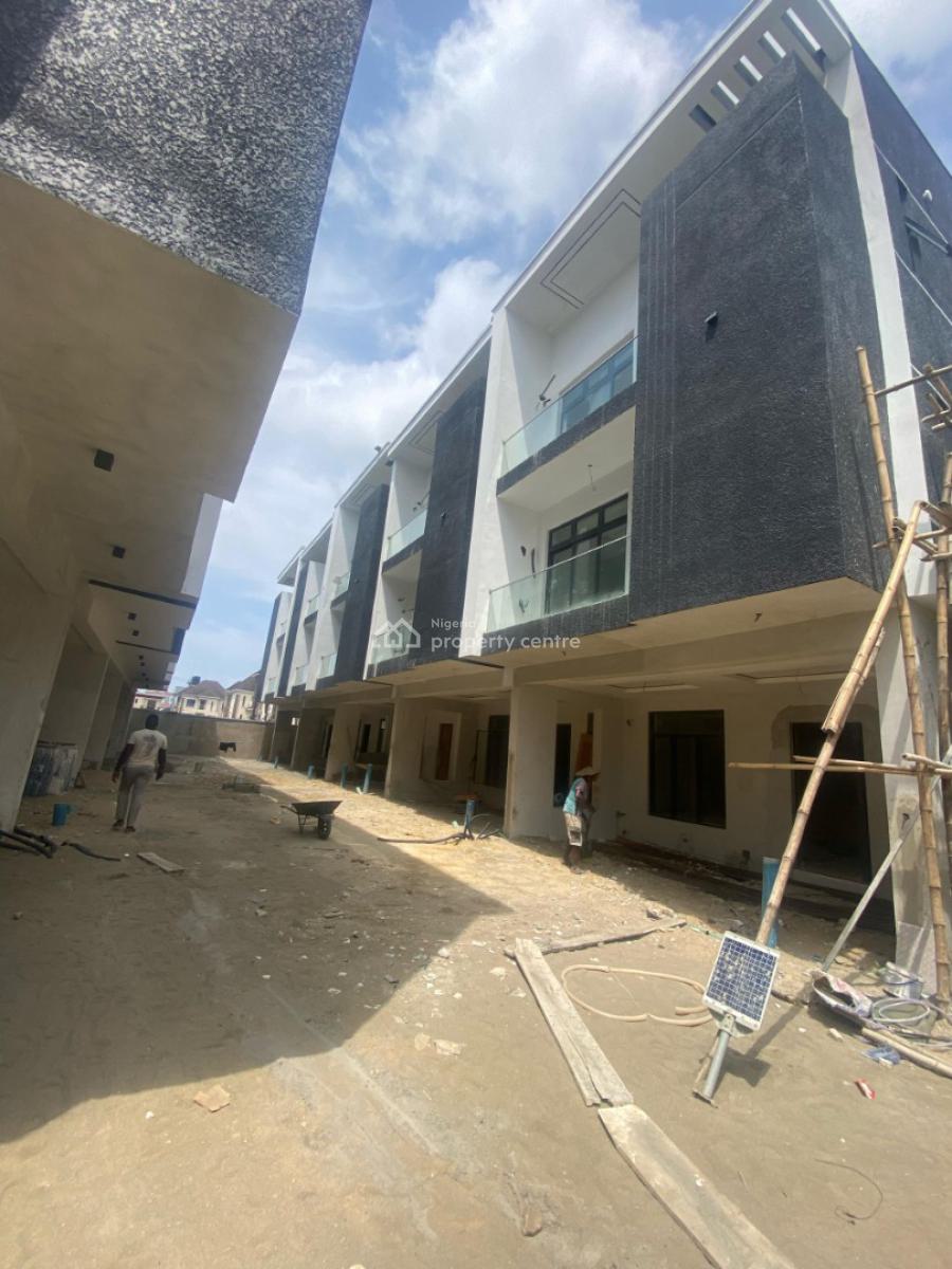 Exquisitely Built 5-bedroom Terrace Duplex with Bq, Ikate, Lekki, Lagos, Terraced Duplex for Sale