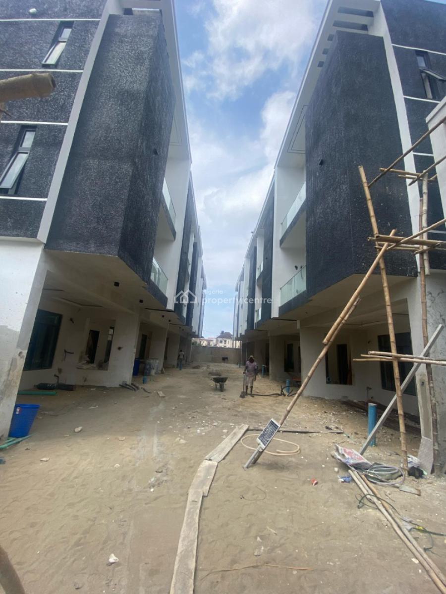Exquisitely Built 5-bedroom Terrace Duplex with Bq, Ikate, Lekki, Lagos, Terraced Duplex for Sale