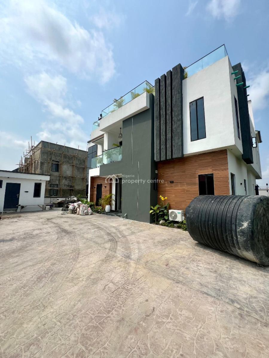 Well Built 6bedroom Fully Detached Duplex with a Pool and Open Terrace, Ajah, Lagos, Detached Duplex for Sale