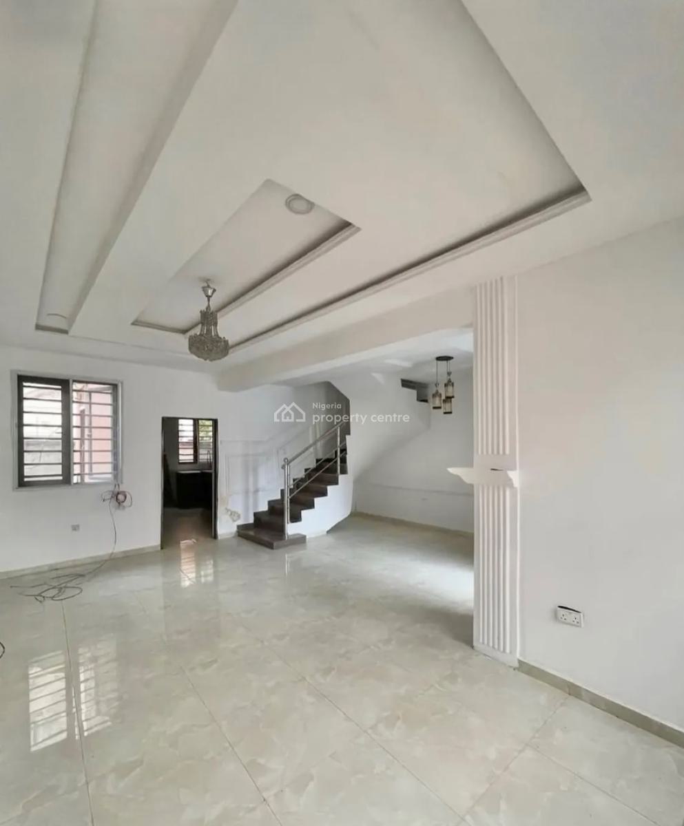 Well Built 4 Bedroom Terrace Duplex with Bq, Osapa, Lekki, Lagos, Terraced Duplex for Rent