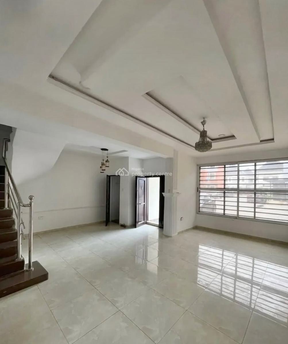 Well Built 4 Bedroom Terrace Duplex with Bq, Osapa, Lekki, Lagos, Terraced Duplex for Rent