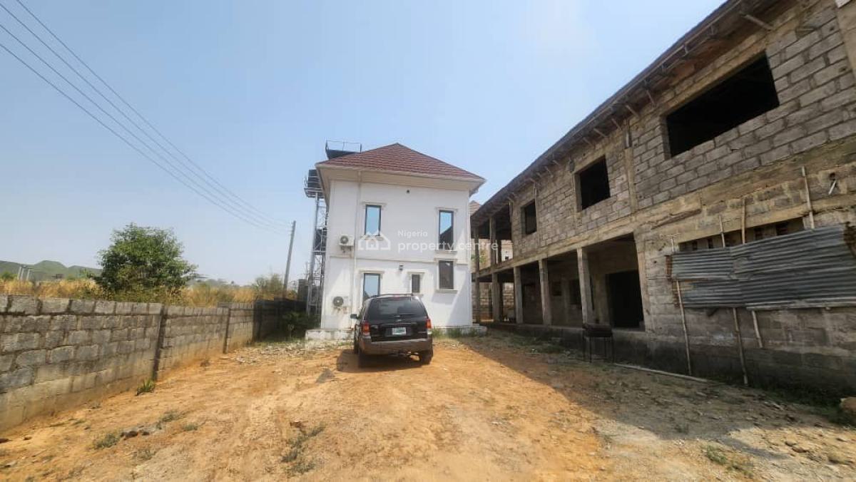 2 Mansion in a Large Compound Space of 1300sqm at Riverpark Estate, Lugbe District, Abuja, Detached Duplex for Sale