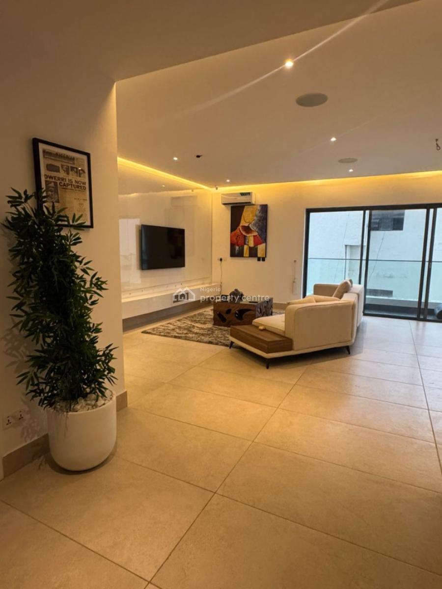 Exquisitely Furnished Ensuit 1 Bed Penthouse Apt with Lift/ Pool/ Gym, Off Ahamdu Bello Way, Victoria Island (vi), Lagos, Mini Flat (room and Parlour) for Rent