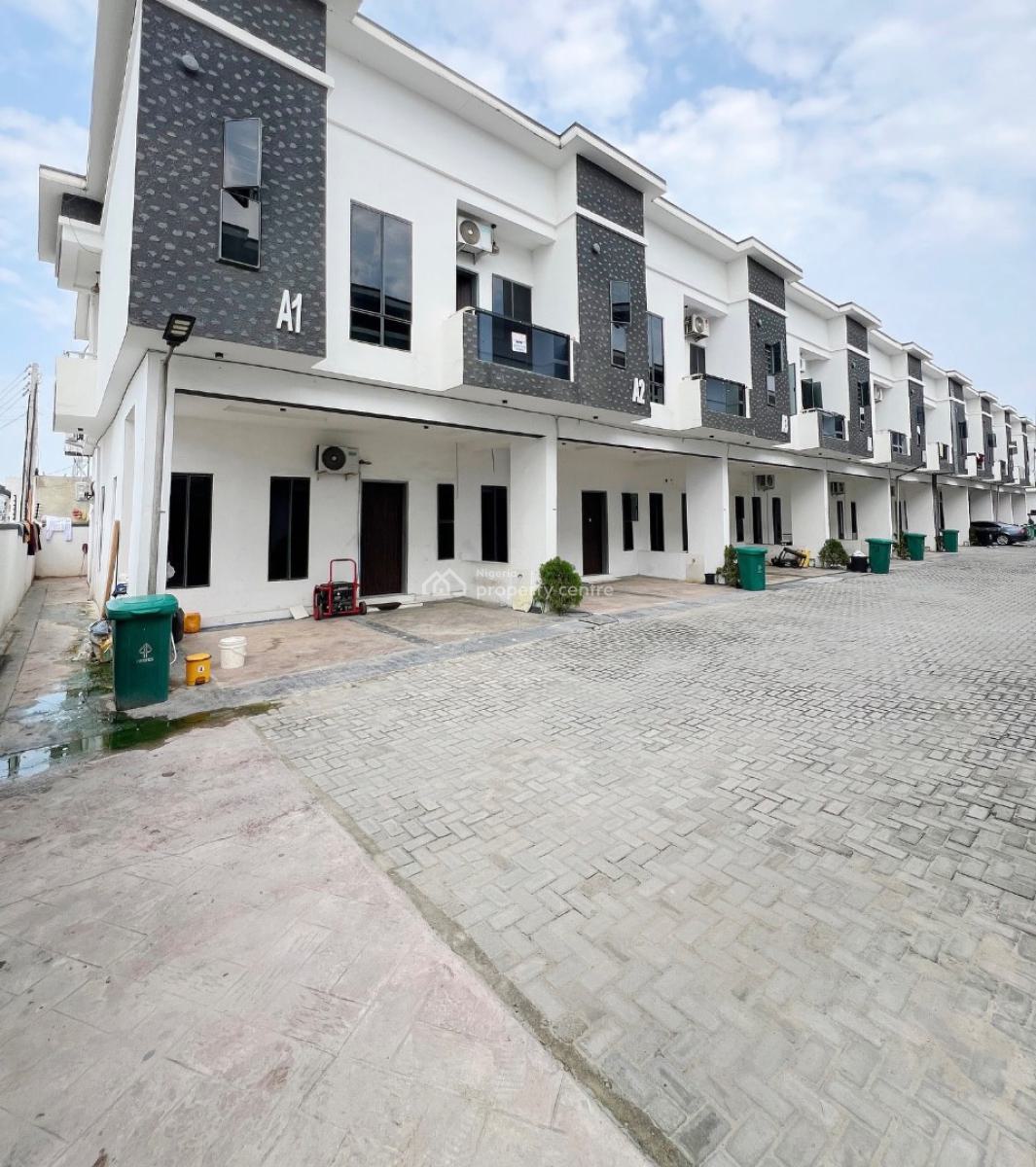 Serviced 4 Bedroom Terrace Duplex with a Bq, Orchid, Lekki, Lagos, Terraced Duplex for Sale