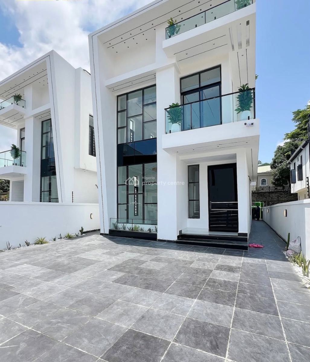Contemporary 5 Bedroom Detached Duplex with Swimming Pool, Chevron, Lekki, Lagos, Detached Duplex for Sale