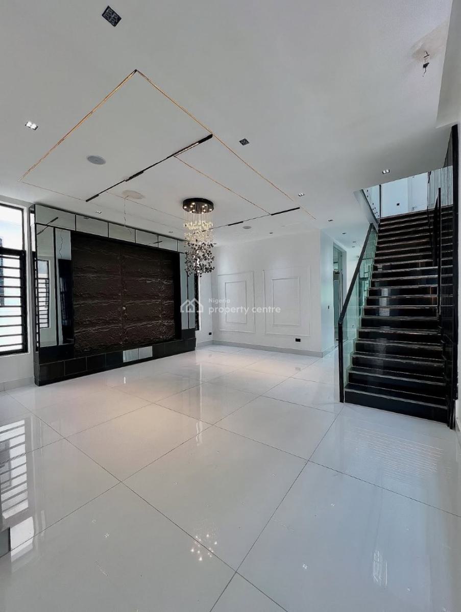 Contemporary 5 Bedroom Detached Duplex with Swimming Pool, Chevron, Lekki, Lagos, Detached Duplex for Sale