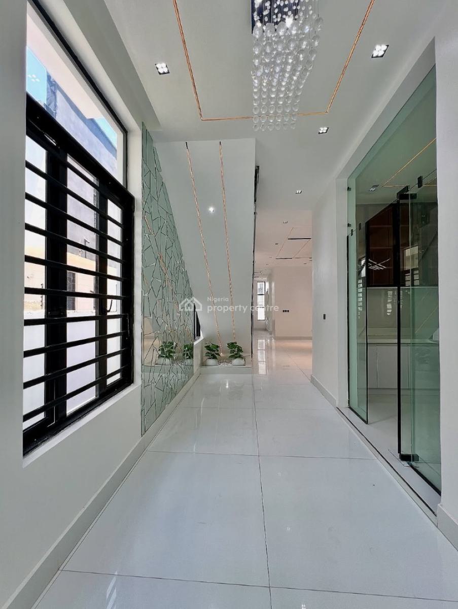 Contemporary 5 Bedroom Detached Duplex with Swimming Pool, Chevron, Lekki, Lagos, Detached Duplex for Sale