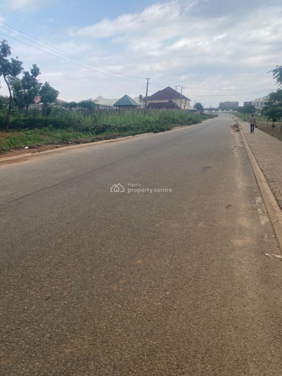 1 Heacter in Built Up Area , Commercial Purpose/you Can Convert, Life Camp, Abuja, Commercial Land for Sale