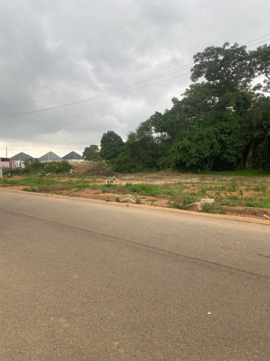1 Heacter in Built Up Area , Commercial Purpose/you Can Convert, Life Camp, Abuja, Commercial Land for Sale