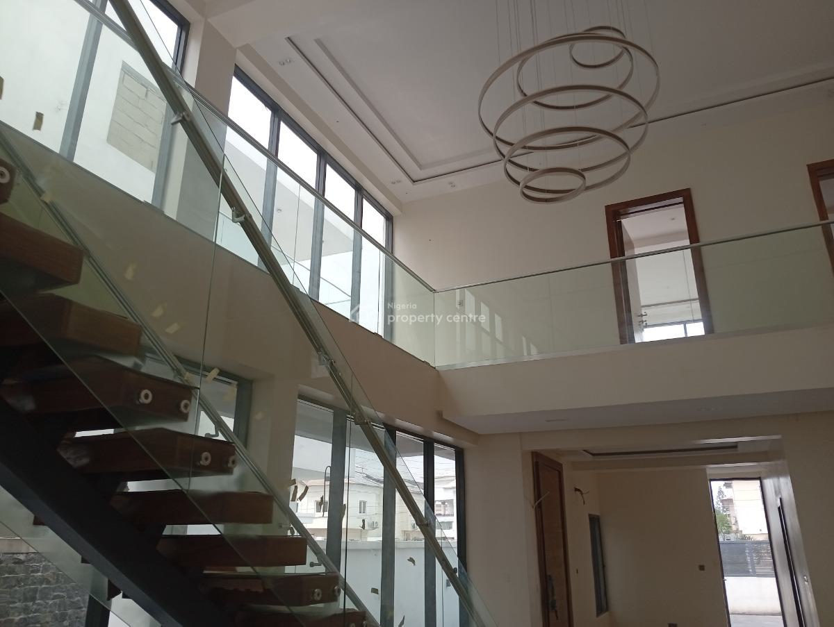 Top Luxury 6 Bedroom Detached House with 2 Rooms Bq on 500 Sqm, Off Durosimi Etti Drive, Lekki, Lagos, Detached Duplex for Sale