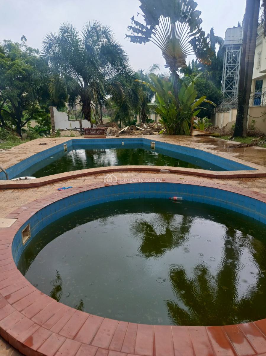 5 Bedroom Fully Detached Mansion with 2 Rooms Bq, Asokoro District, Abuja, House for Rent