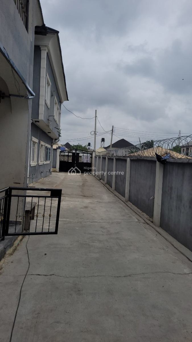 Lovely Upstairs 2 Bedroom Flat with Massive Kitchen, Ogombo, Ajah, Lagos, Flat / Apartment for Rent