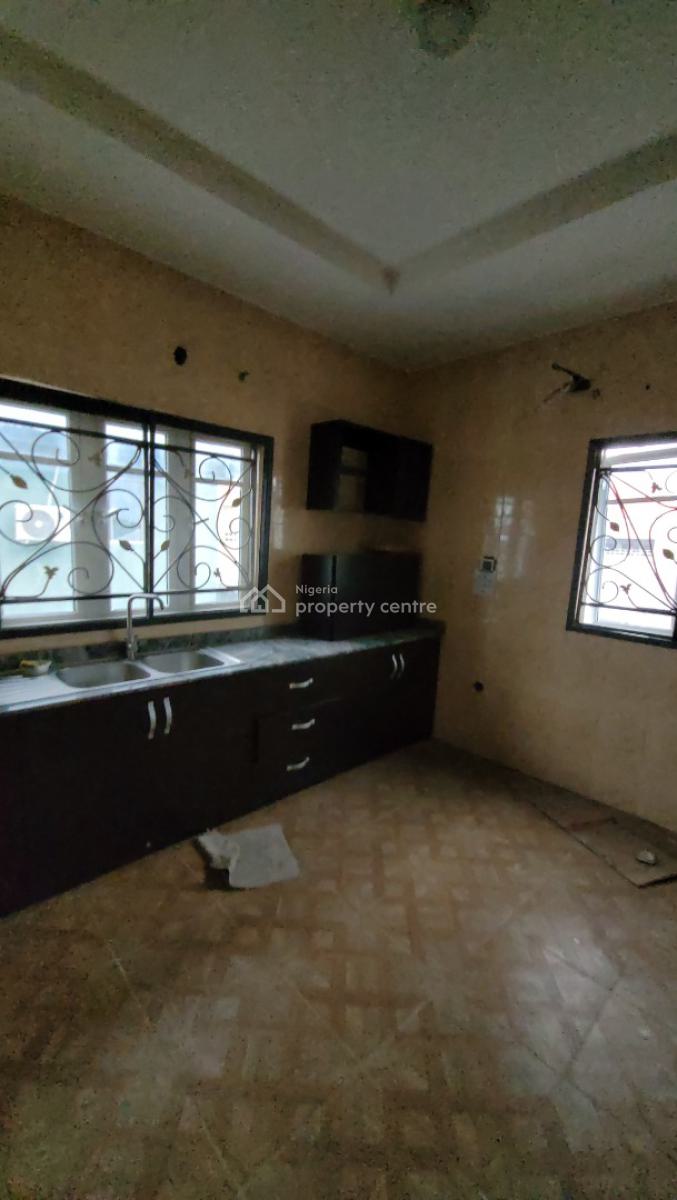 Lovely Upstairs 2 Bedroom Flat with Massive Kitchen, Ogombo, Ajah, Lagos, Flat / Apartment for Rent