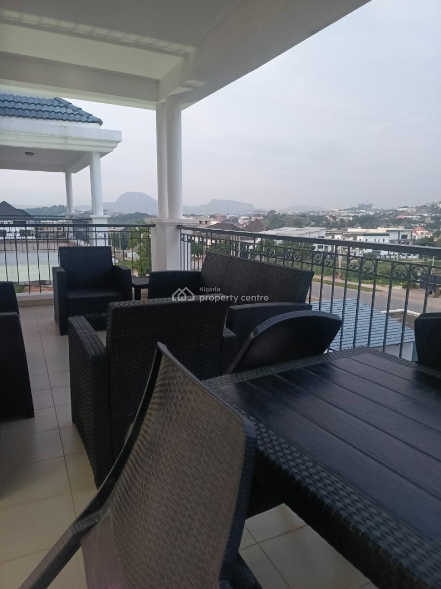 Furnished and Serviced 3 Bedroom Apartment, Guzape District, Abuja, Flat / Apartment for Rent