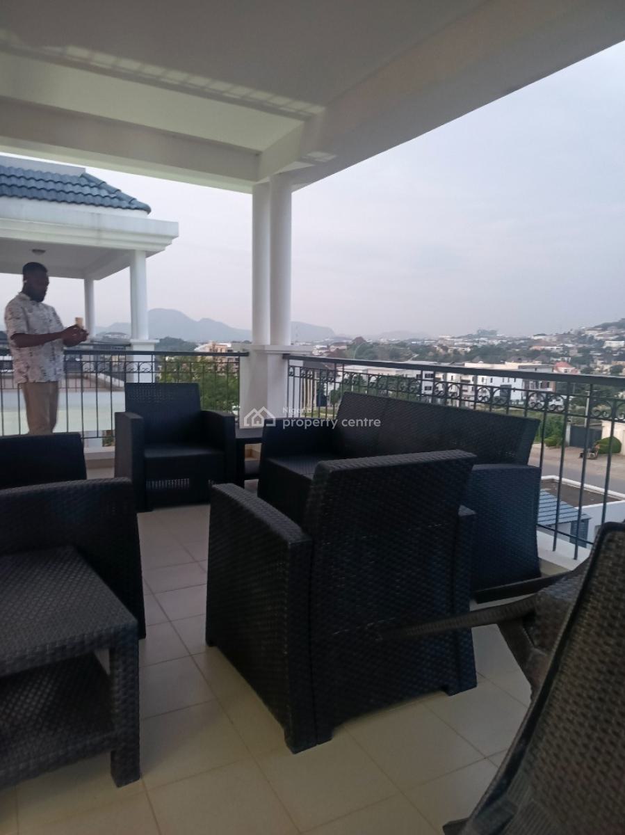 Furnished and Serviced 3 Bedroom Apartment, Guzape District, Abuja, Flat / Apartment for Rent