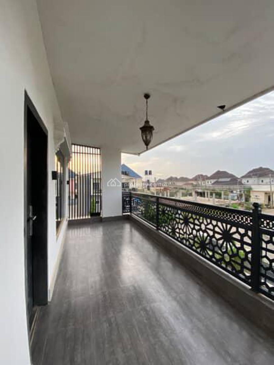 Fully Furnished Five Bedrooms Detached Duplex with Spacious Compound, in an Estate Along Von, Lugbe District, Abuja, Detached Duplex for Rent