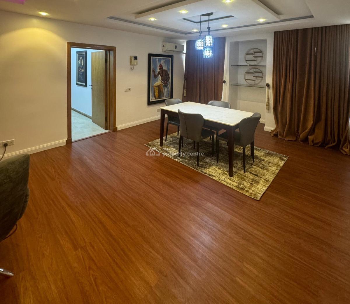 Tastefully Furnished 3bedroom Apartment, Fully Serviced, Club Road Ikoyi, Lagos, Old Ikoyi, Ikoyi, Lagos, Flat / Apartment for Rent