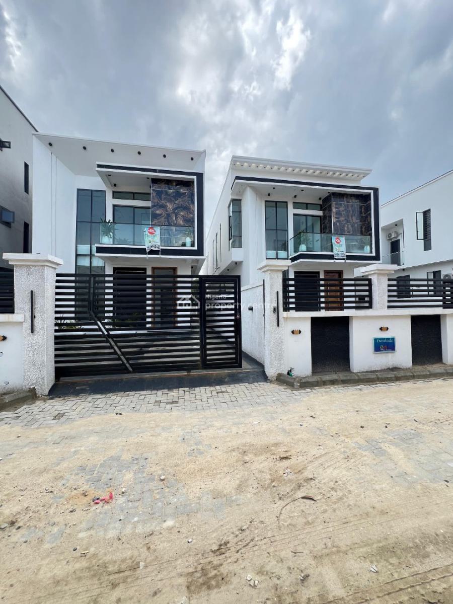 5bedroom Fully Detached Luxury Duplex, Chevron, Lekki, Lagos, Detached Duplex for Sale