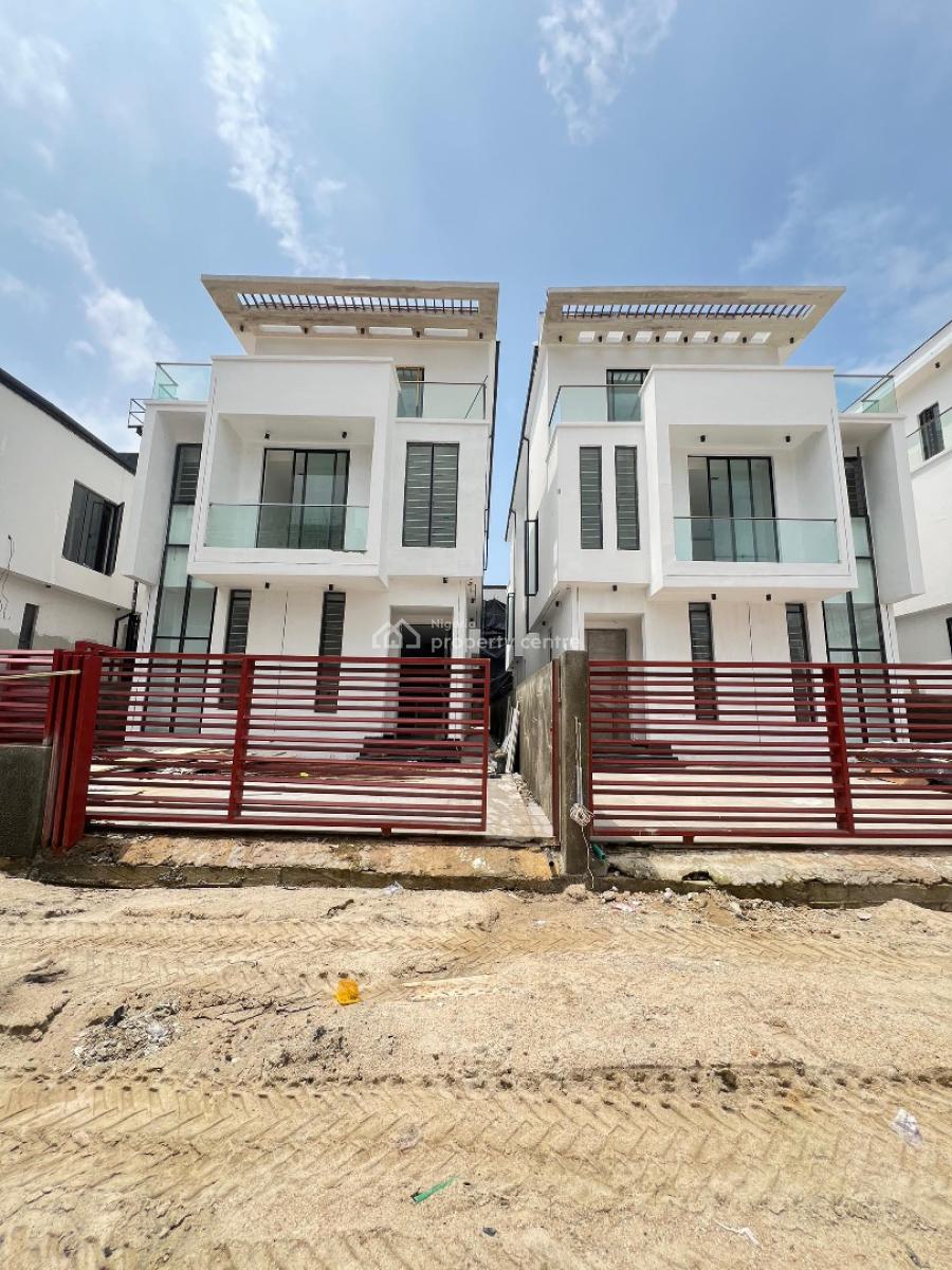 Beautiful 5bedroom Fully Detached Luxury Duplex, Chevron, Lekki, Lagos, Detached Duplex for Sale