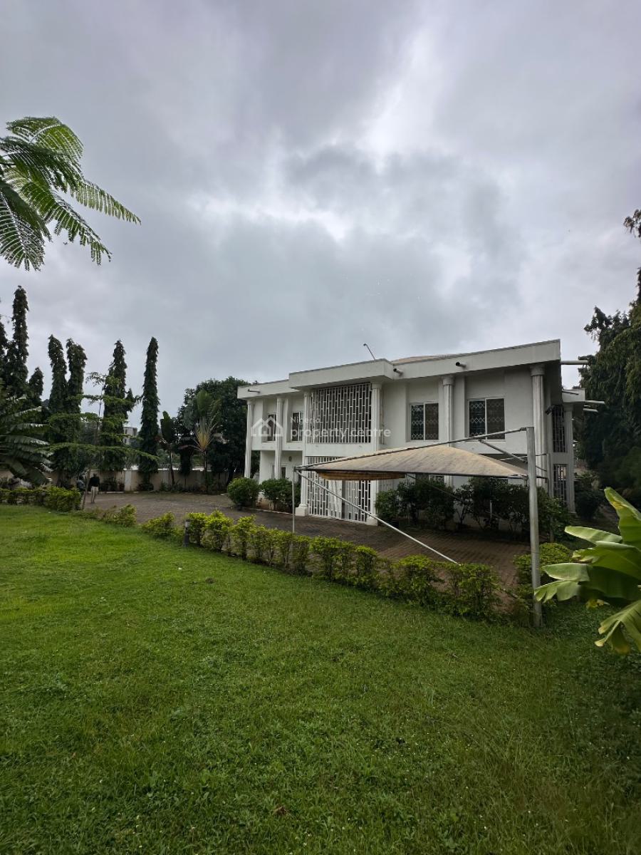 5 Bedroom Fully Detached Duplex with 3 Rooms Bq , Swimming Pool, Justice Soyemimo, Asokoro District, Abuja, Detached Duplex for Rent