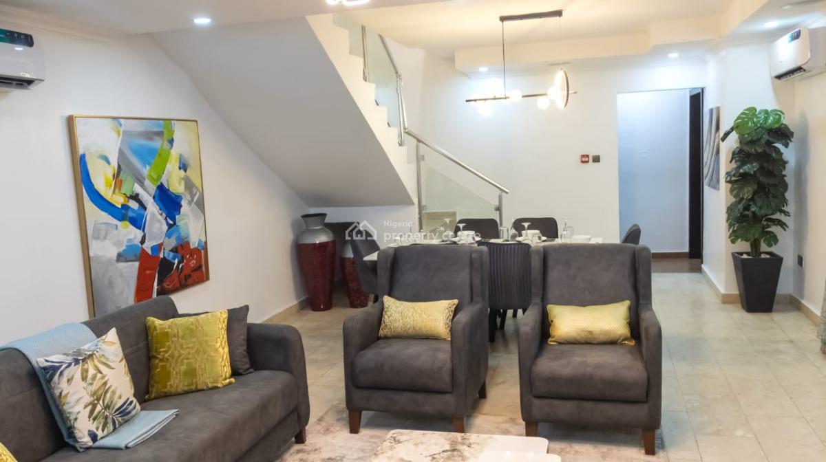 Luxury 4 Bedroom Duplex Apartment, Lekki Phase 1, Lekki, Lagos, Terraced Duplex Short Let