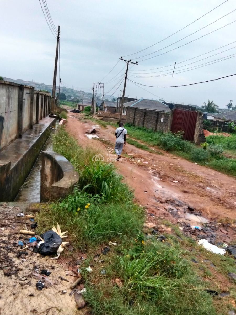 5 Plots of Land with Block of 2 Flats Bungalow, By Akpalomo Mosque Itaolowo, Ikorodu, Lagos, Residential Land for Sale