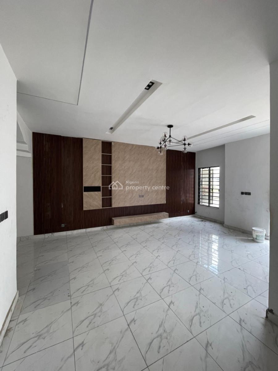 Lovely 4 Bedroom Semi Detached Duplex with a Bq in a Secured Estate, Chevron Toll Gate, Orchid Road, Lekki, Lagos, Semi-detached Duplex for Sale