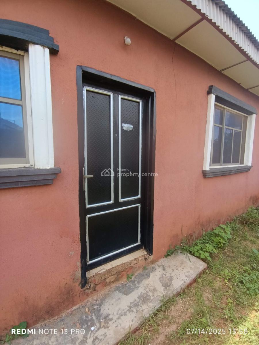 2 Bedroom Flat with a Room Self Contained Setback with Foundation, Itele Close to Ayobo Lagos, Ado-odo/ota, Ogun, Detached Bungalow for Sale
