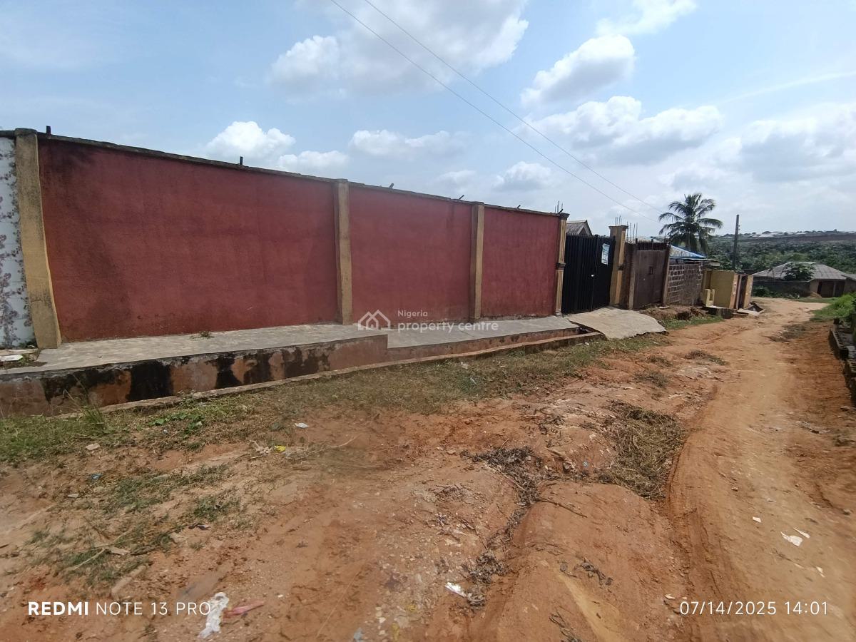 2 Bedroom Flat with a Room Self Contained Setback with Foundation, Itele Close to Ayobo Lagos, Ado-odo/ota, Ogun, Detached Bungalow for Sale