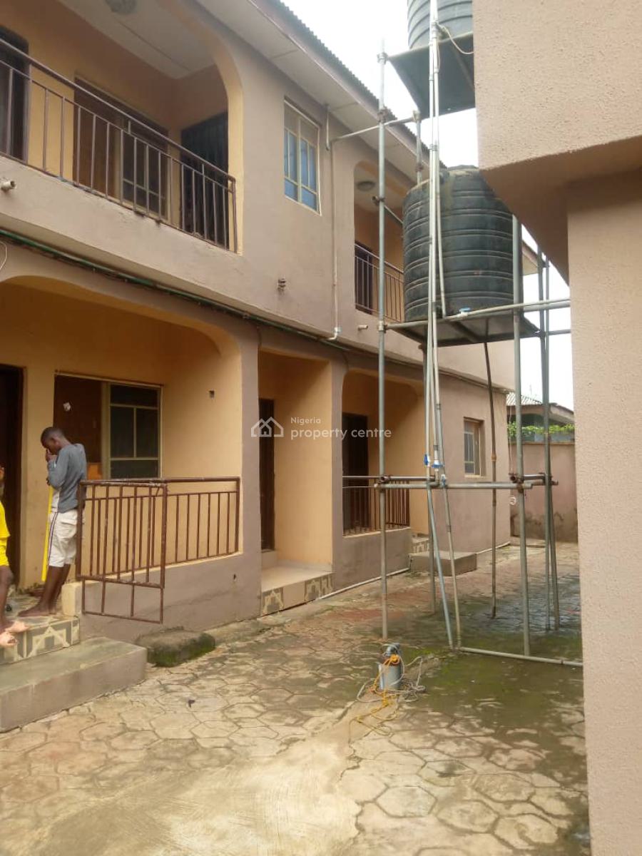 Clean 2 Bedroom Flat All Tiles Floor Prepaid Meter No Landlord Big Com, Lafenwa Close to Ayobo Lagos, Ado-odo/ota, Ogun, Flat / Apartment for Rent
