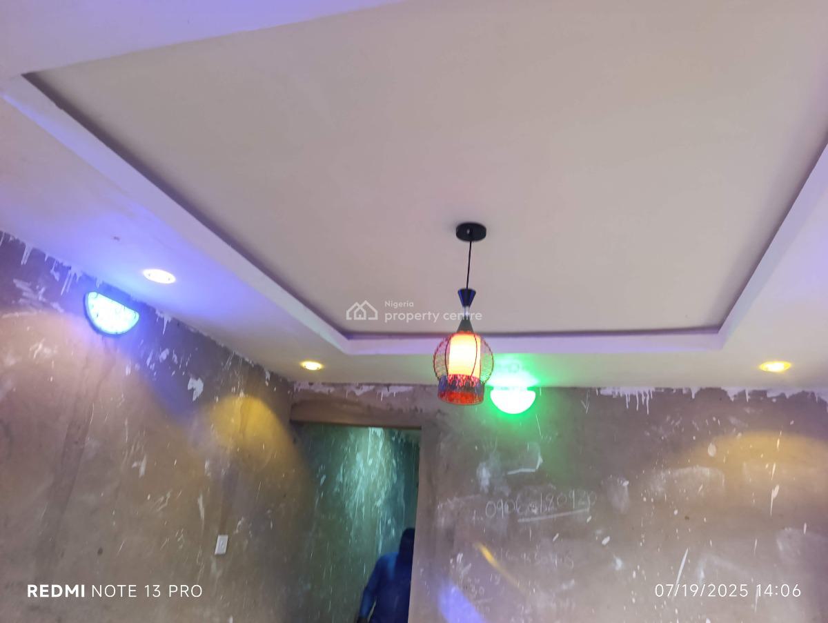 Newly Built 2 Bedroom Flat Pop Ceiling Prepaid Meter Wardrobe 9ice Kit, Meiran Ijaiye Lagos, Meiran, Agege, Lagos, Flat / Apartment for Rent
