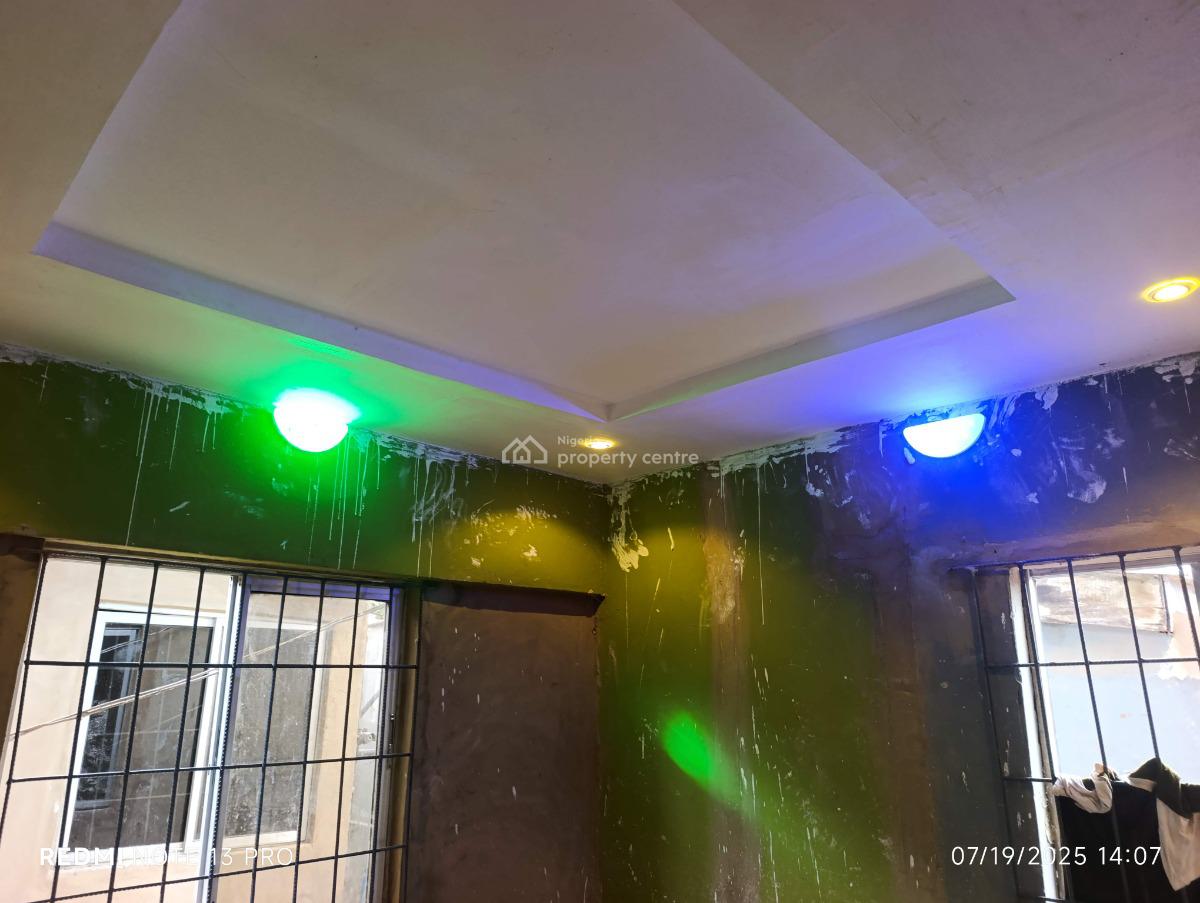 Newly Built 2 Bedroom Flat Pop Ceiling Prepaid Meter Wardrobe 9ice Kit, Meiran Ijaiye Lagos, Meiran, Agege, Lagos, Flat / Apartment for Rent