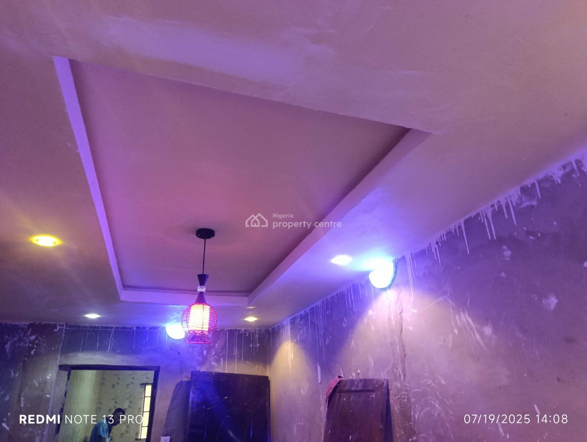 Newly Built 2 Bedroom Flat Pop Ceiling Prepaid Meter Wardrobe 9ice Kit, Meiran Ijaiye Lagos, Meiran, Agege, Lagos, Flat / Apartment for Rent