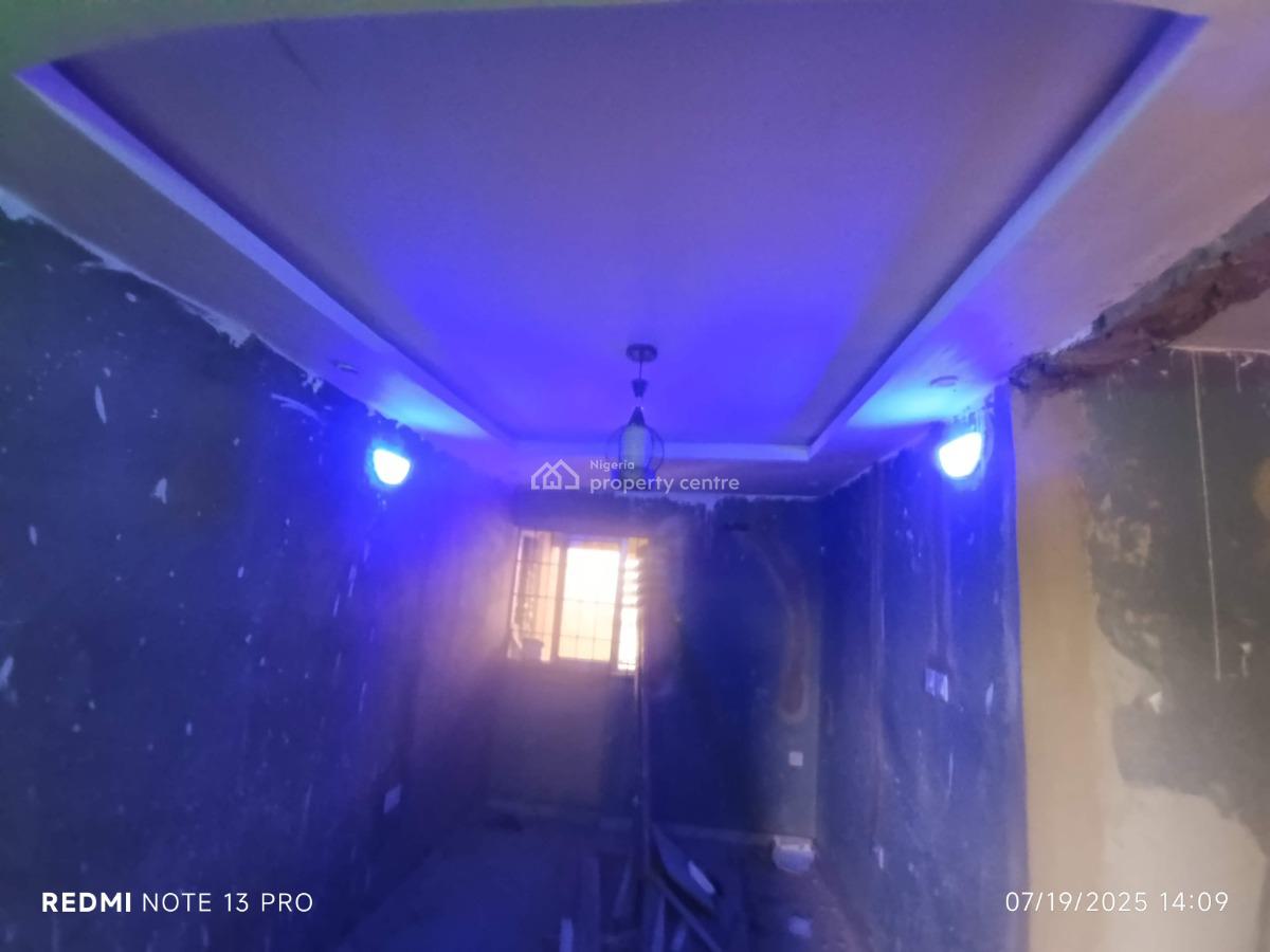 Newly Built 2 Bedroom Flat Pop Ceiling Prepaid Meter Wardrobe 9ice Kit, Meiran Ijaiye Lagos, Meiran, Agege, Lagos, Flat / Apartment for Rent