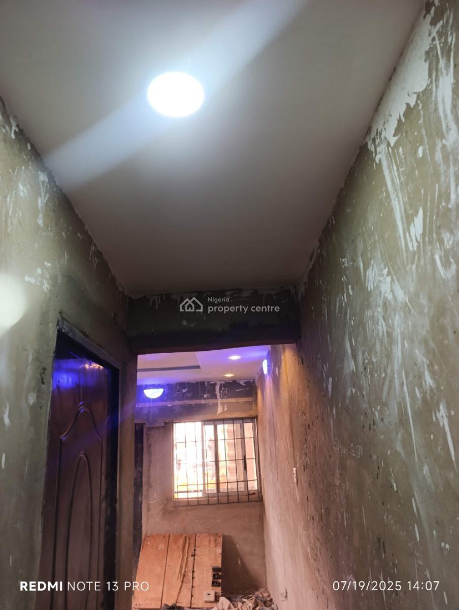 Newly Built Mini Flat Pop Ceiling Prepaid Meter Wardrobe 9ice Kitchen, Meiran Ijaiye Lagos, Meiran, Agege, Lagos, Mini Flat (room and Parlour) for Rent