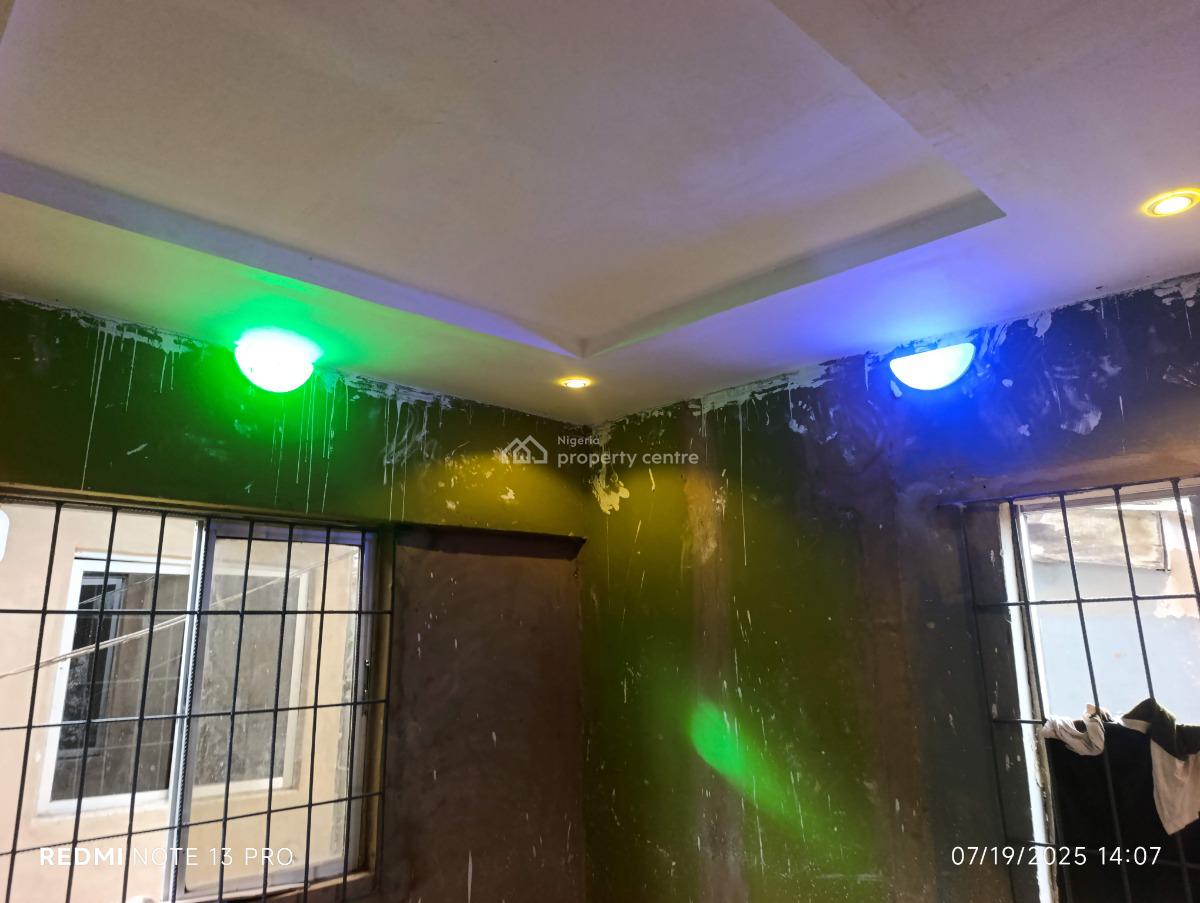 Newly Built Mini Flat Pop Ceiling Prepaid Meter Wardrobe 9ice Kitchen, Meiran Ijaiye Lagos, Meiran, Agege, Lagos, Mini Flat (room and Parlour) for Rent