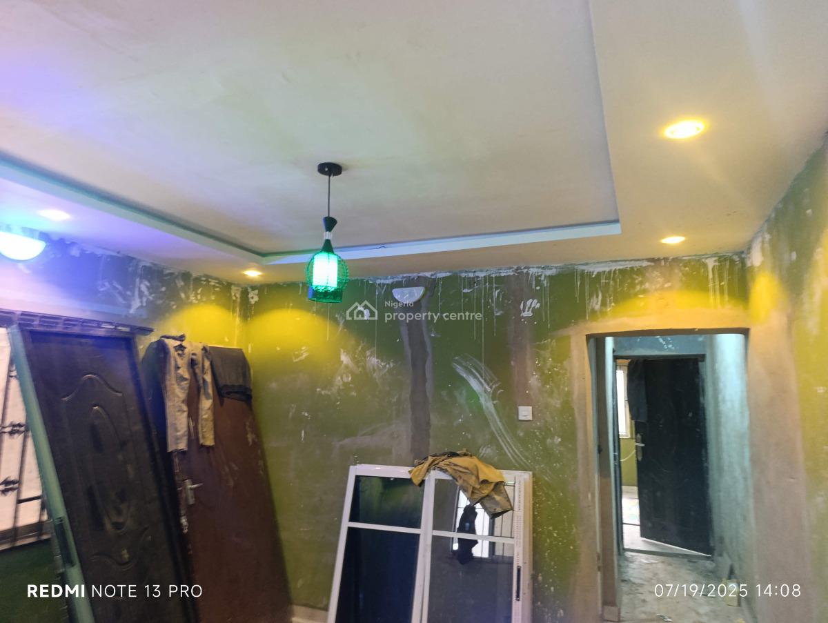 Newly Built Mini Flat Pop Ceiling Prepaid Meter Wardrobe 9ice Kitchen, Meiran Ijaiye Lagos, Meiran, Agege, Lagos, Mini Flat (room and Parlour) for Rent