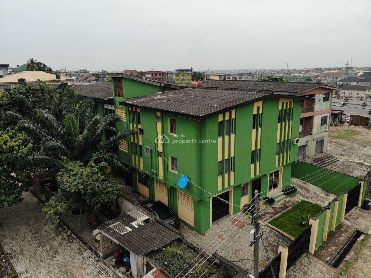 a Solid Block of 3units 3bedroom Plus 5bedroom Duplex in Secured Area, in a Mini Estate at Iyana Ipaja Alimosho Lagos, Iyana Ipaja, Ipaja, Lagos, Block of Flats for Sale