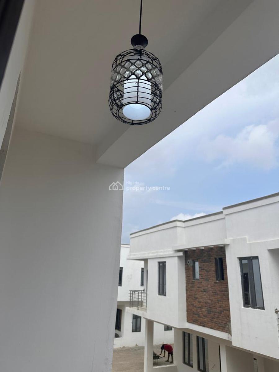 Luxury and Brand New 4 Bedroom Duplex in a Good and Secured Estate, Atlantic Nominee Estate, Sangotedo, Ajah, Lagos, Terraced Duplex for Rent